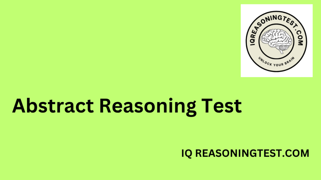 Abstract Reasoning Test