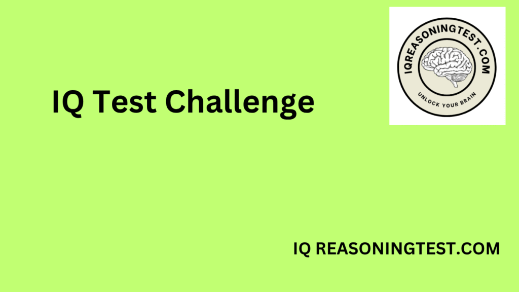 IQ Test Challenge