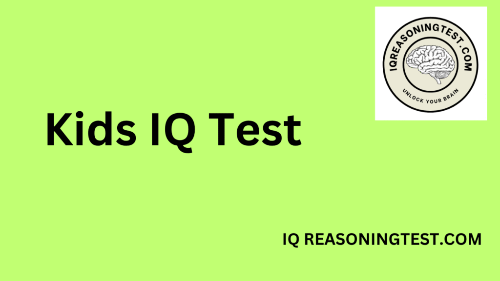 KIDS IQ TEST