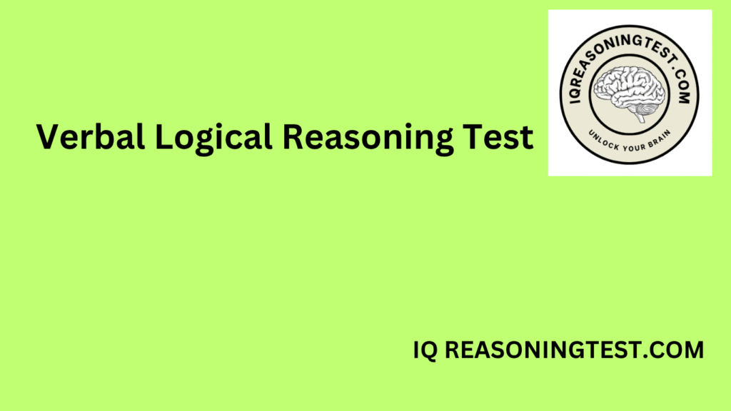 Verbal Logical Reasoning Test